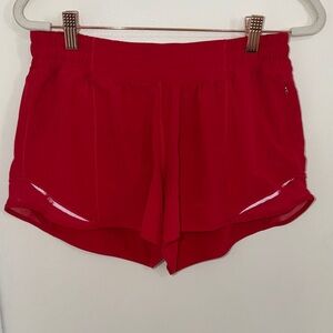 Lululemon Hotty Hot Shorts in Red | 8